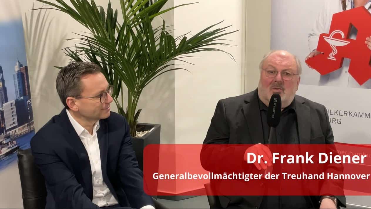 Selbstständigkeit und Personalführung sind Kernthemen bei der Leitung einer Apotheke erklärt Dr. Frank Diener von der Treuhand Hannover.