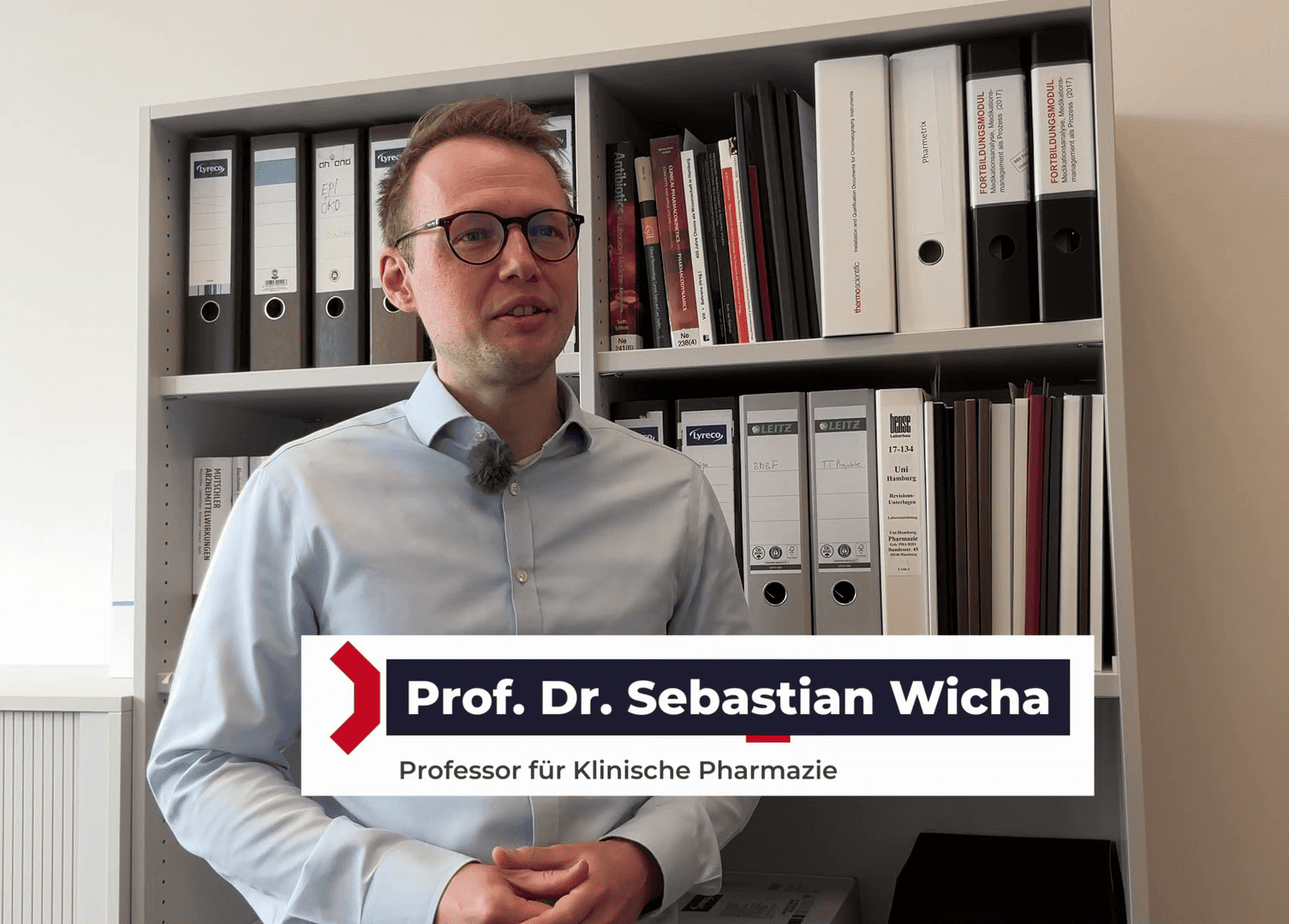 Forschung für die Patienten: Professor Sebastian Wicha ist an der Universität Hamburg im Bereich der Klinischen Pharmazie tätig und leitet entsprechend die Arbeitsgruppe "Clinical Pharmacy".